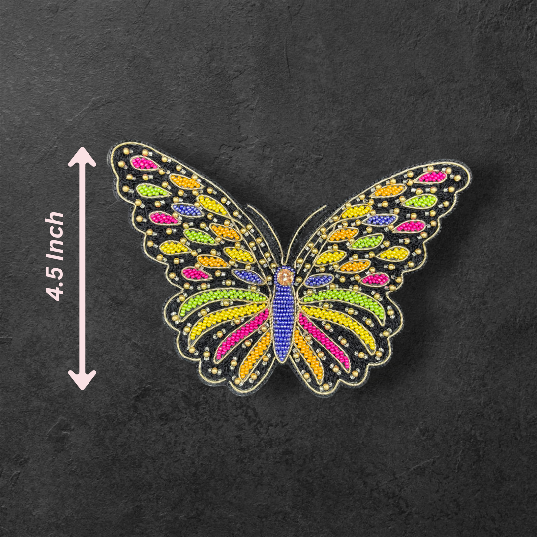 Vivid Wings Butterfly Patch