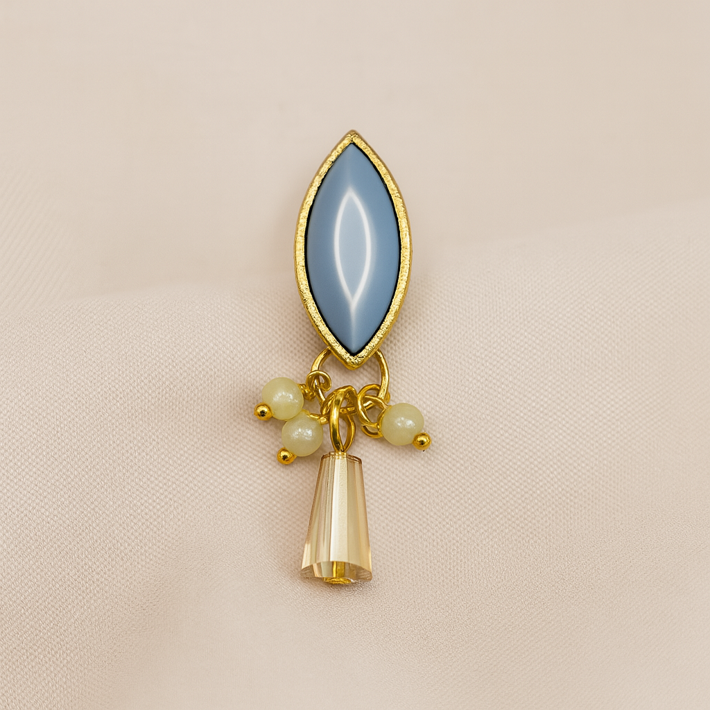 Blue Mist Marquise Dangler