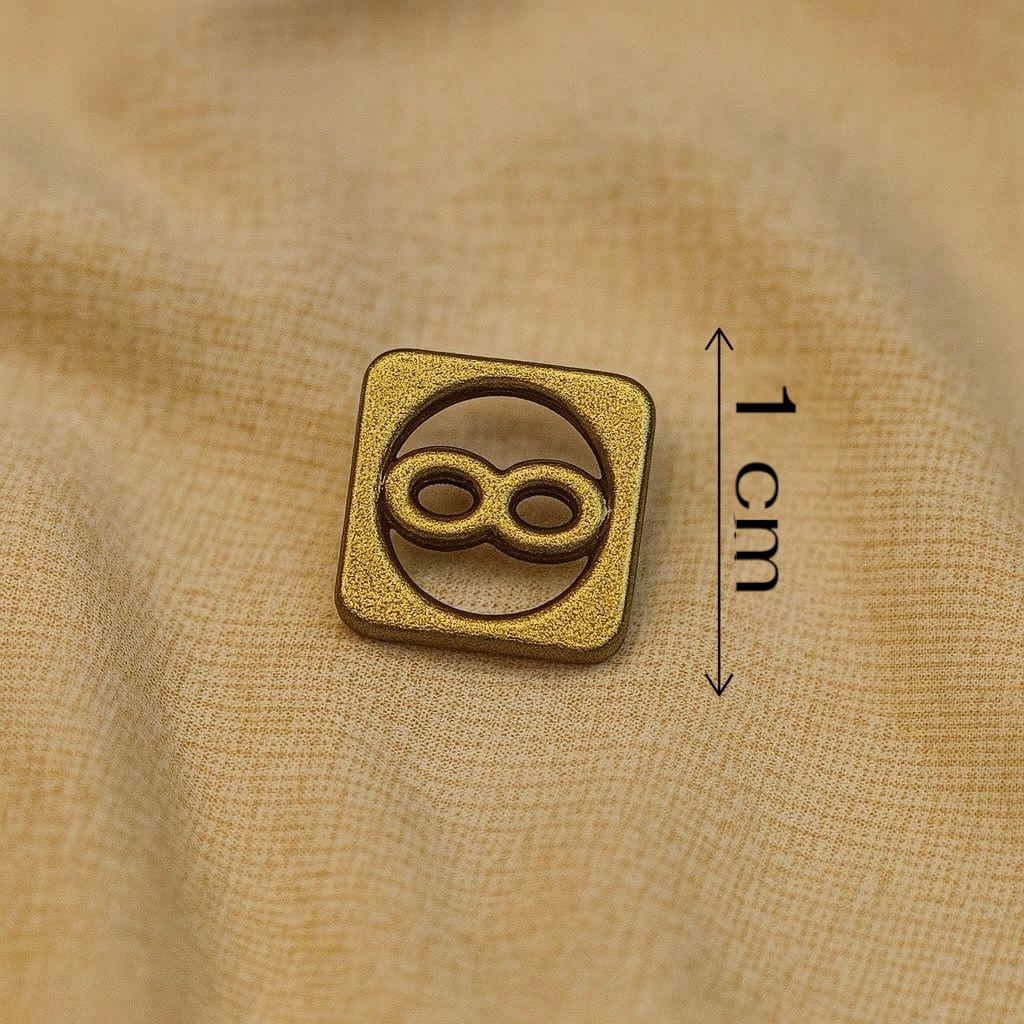 Infinity Emblem Stud