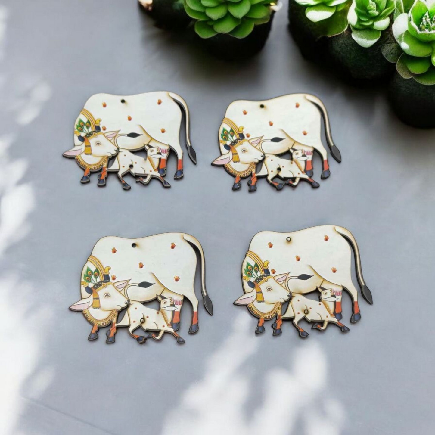 Kamdhenu Cow Cutout Set