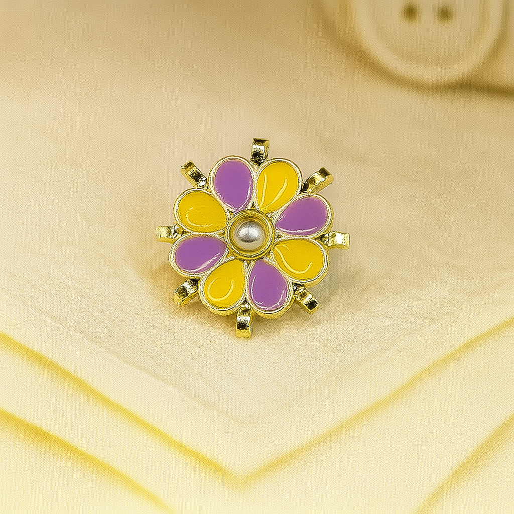 Haldi Mauve Petal Charm