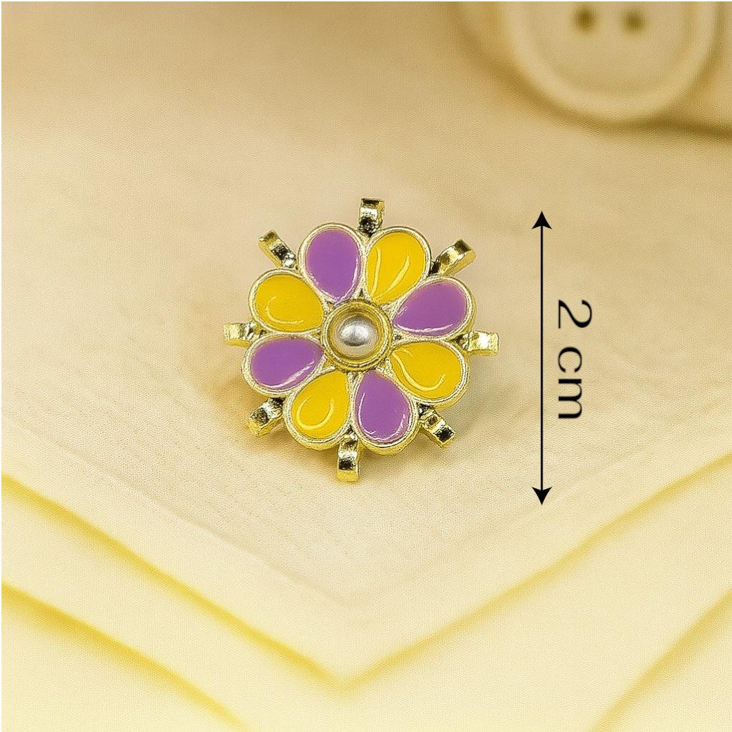 Haldi Mauve Petal Charm