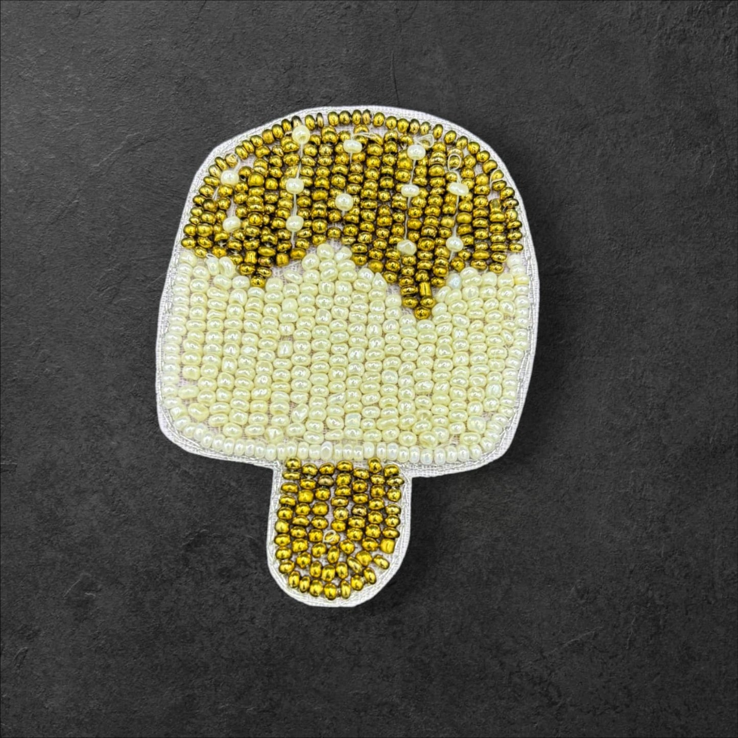 Golden Drizzle Ice Cream Patch