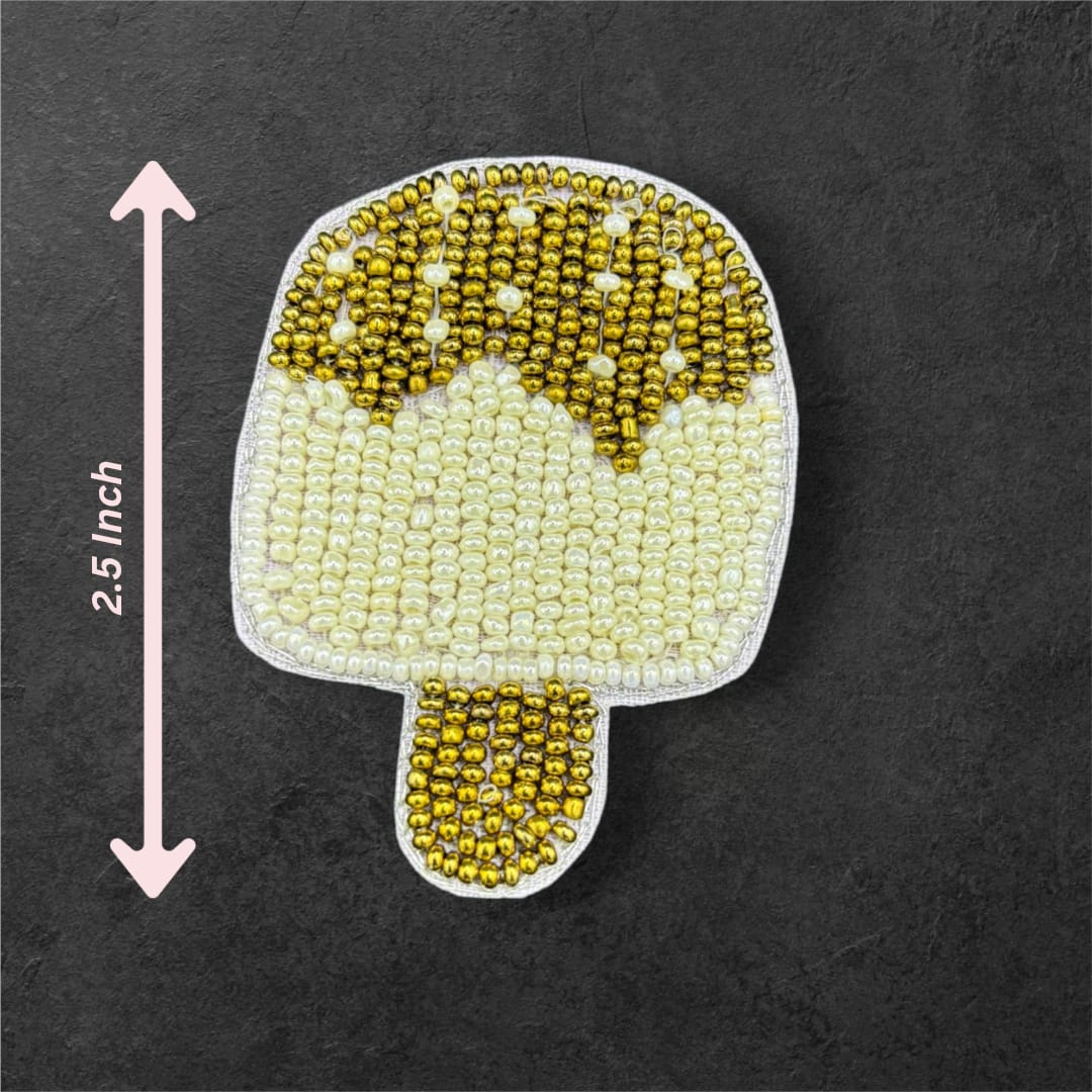 Golden Drizzle Ice Cream Patch