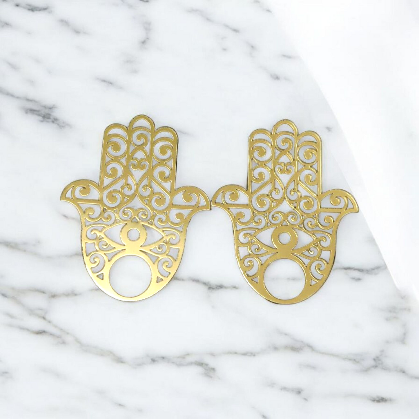 Golden Hamsa Hand Décor Set