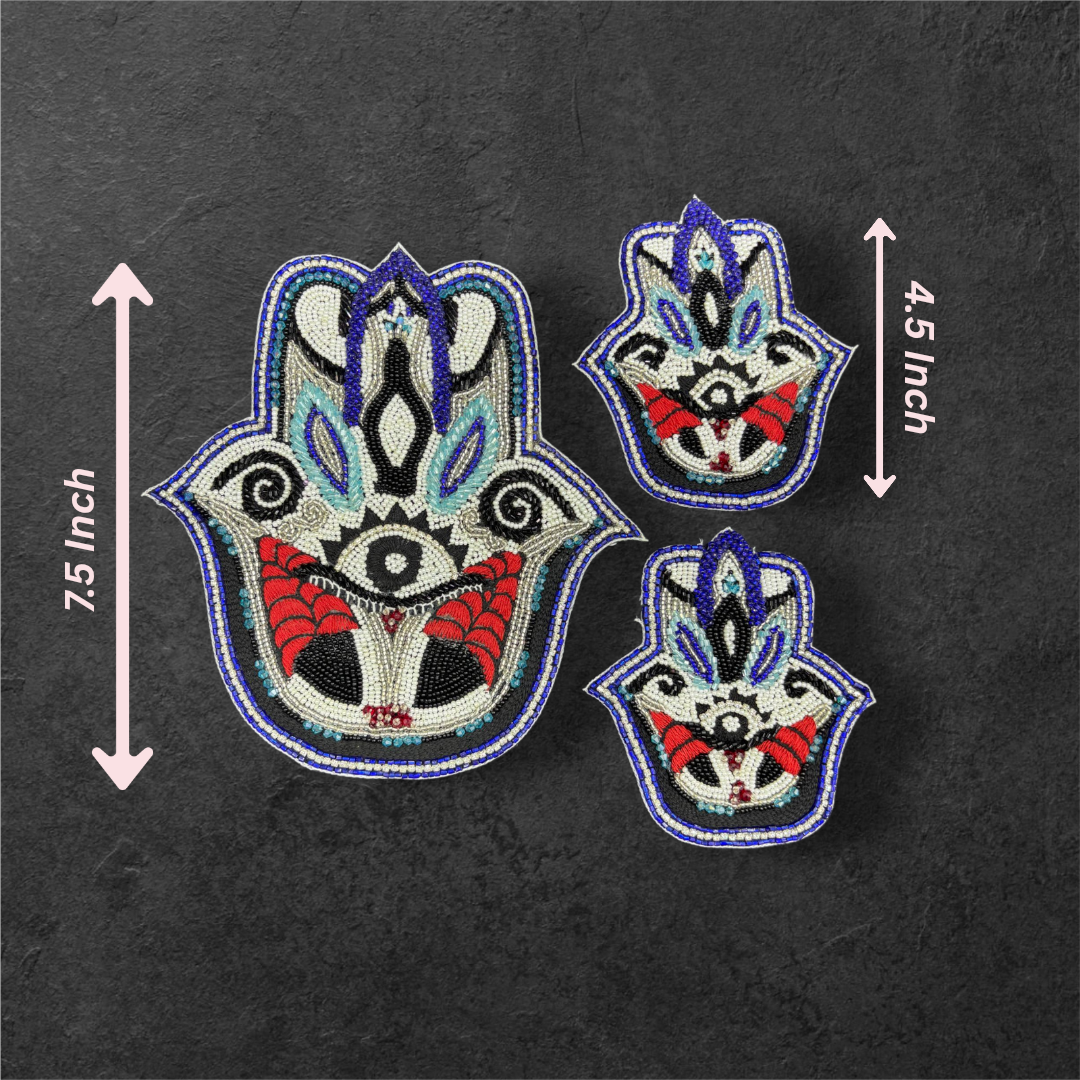 Mystic Tribal Hamsa Set (3 Patches)