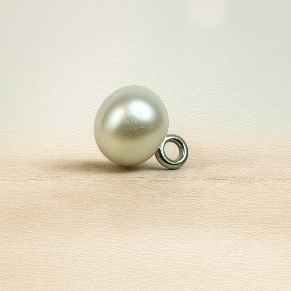 Classic Pearl Drop Loop Button