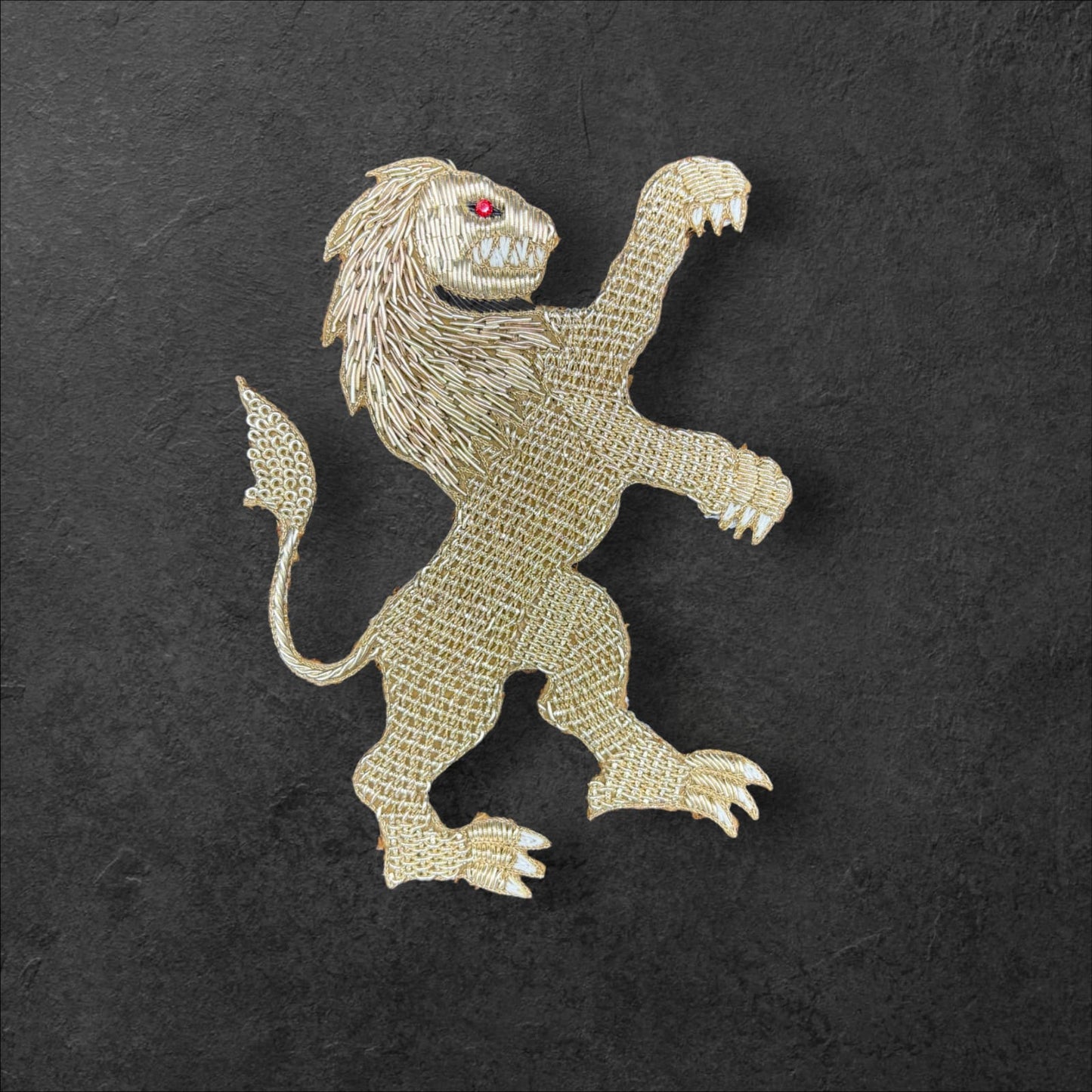Royal Crest Lion Patch