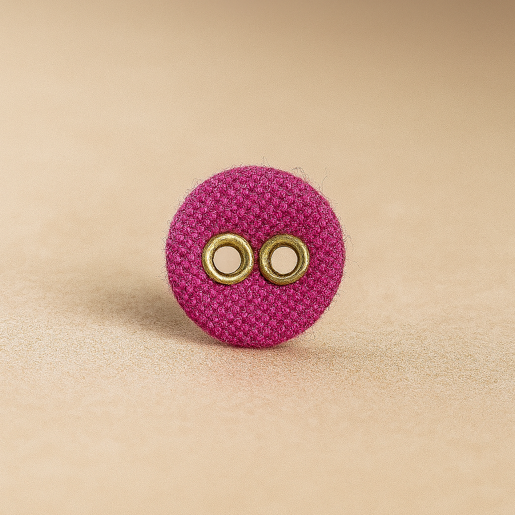 Fuchsia Bloom Button
