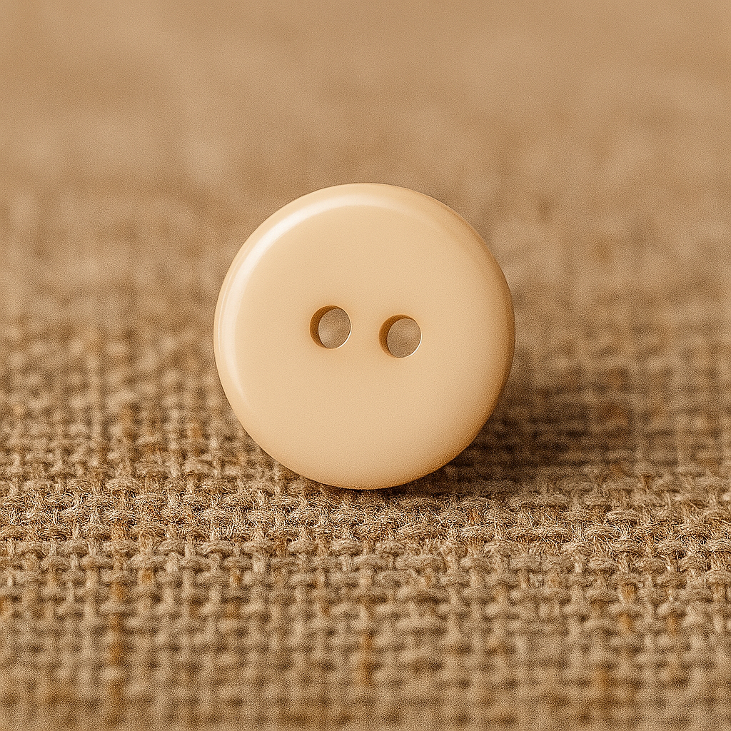 Ivory Shine Classic Button