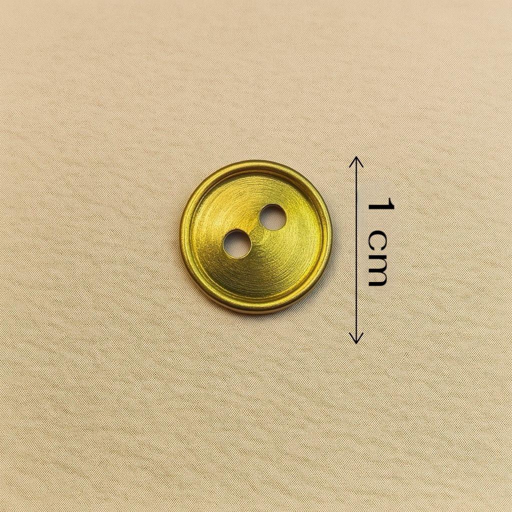 Liquid Gold Swirl Button