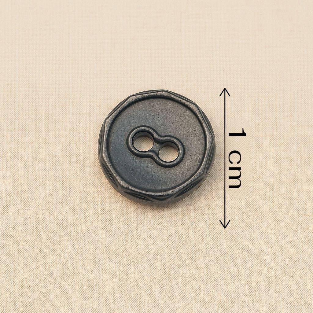 Twist Rim Matte Button