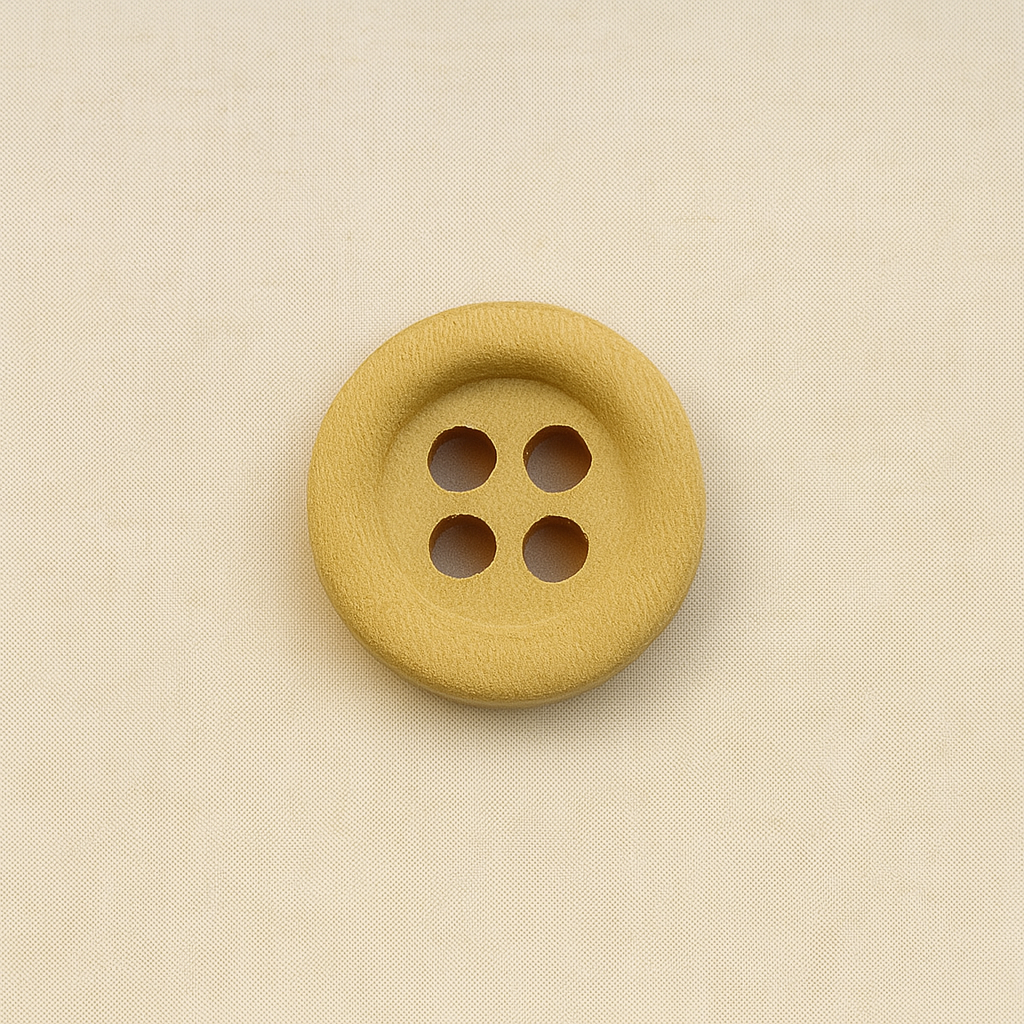 Desert Clay Matte 4-Hole Button