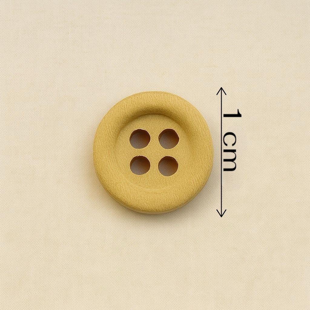 Desert Clay Matte 4-Hole Button