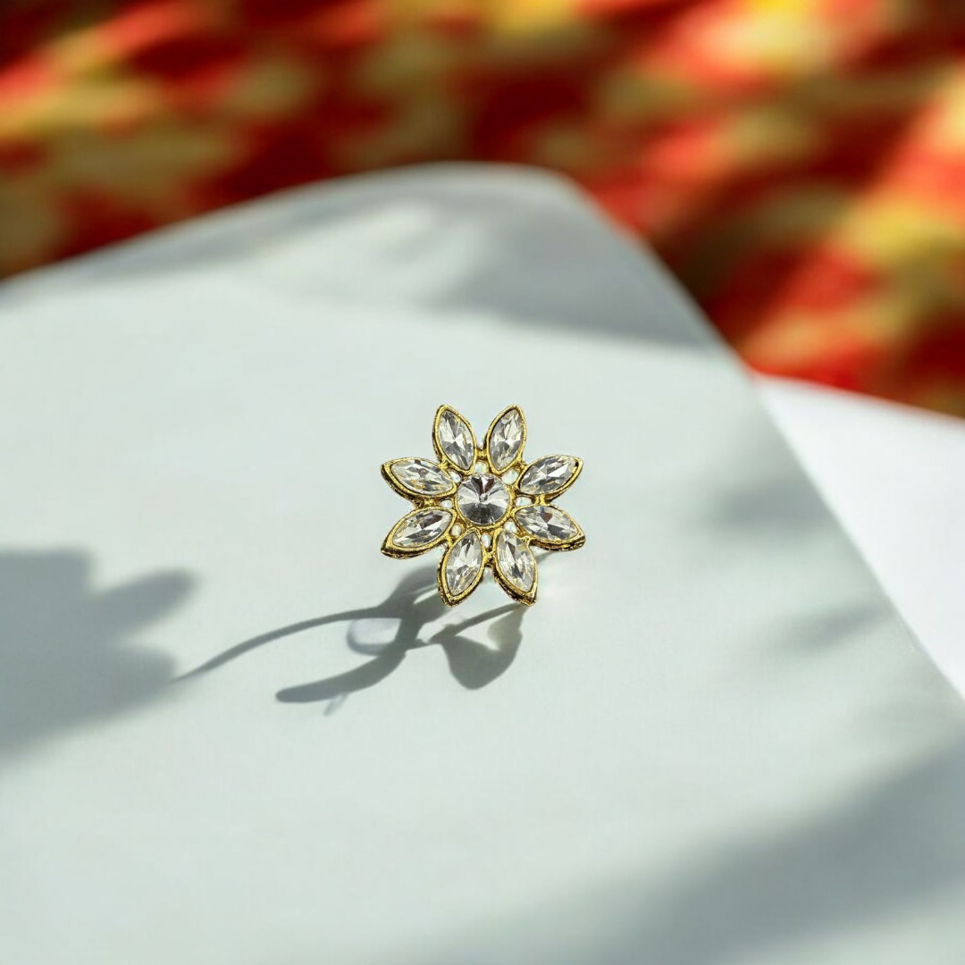 Crystal Blossom Brooch