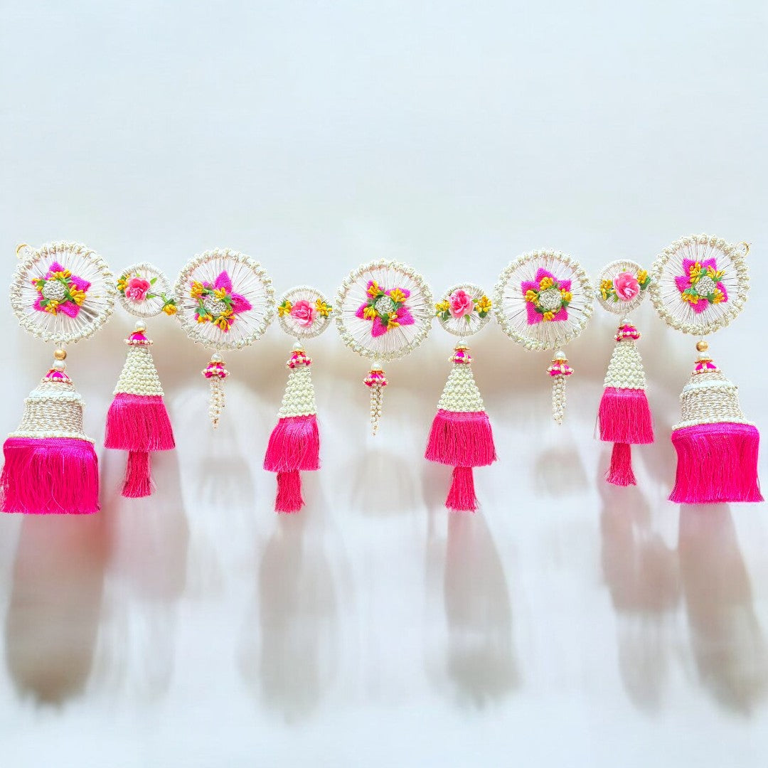 Rosy Radiance Tassel Bandarwal