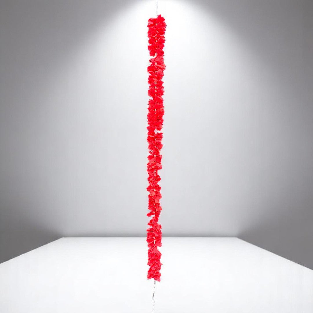 Crimson Bloom Artificial Garland Bandarwal