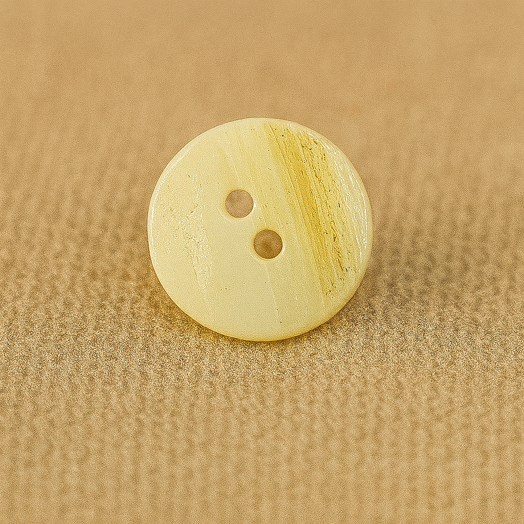 Natural Beige Coconut Shell Button