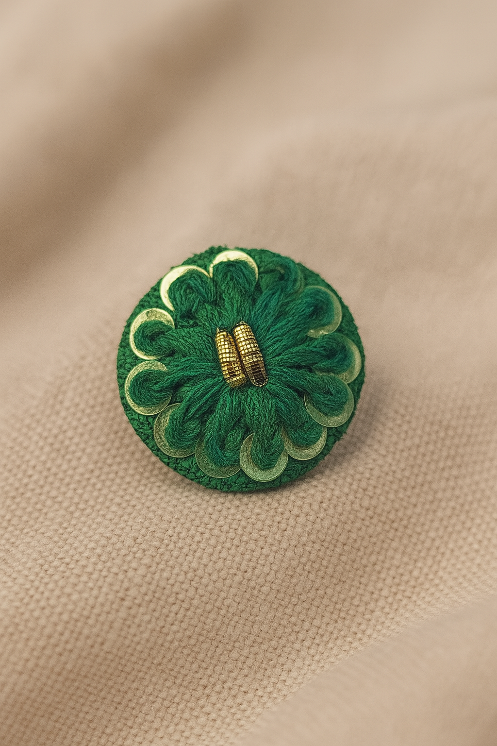 Emerald Aura Button