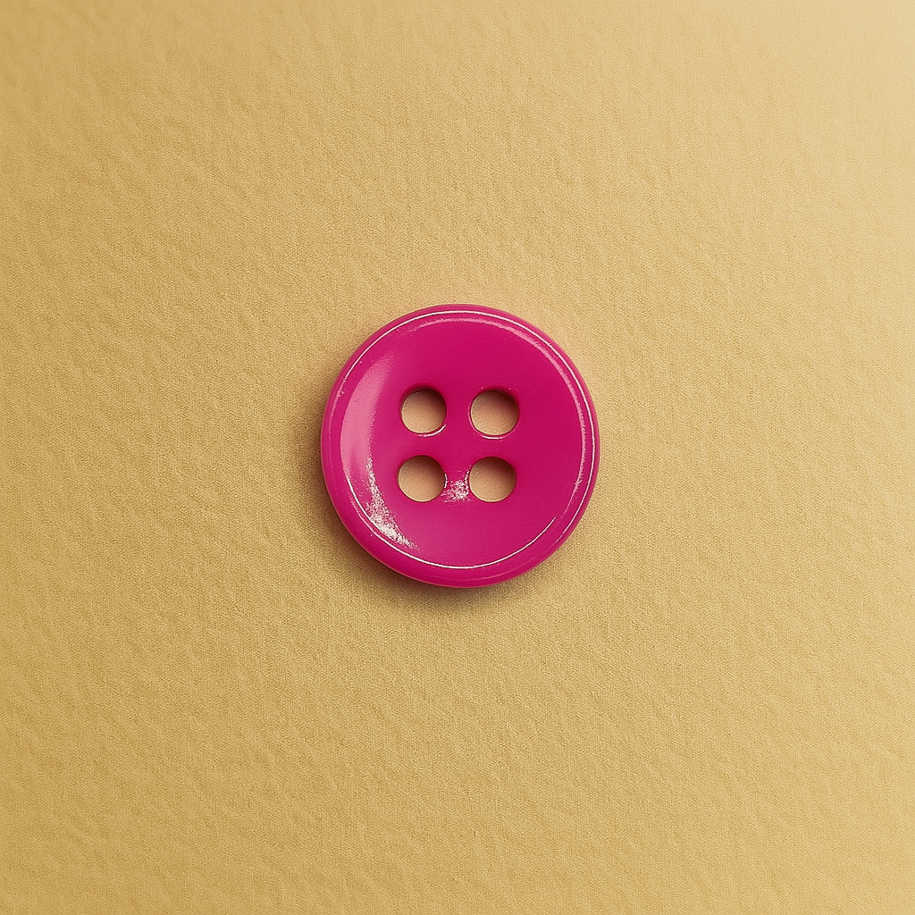 Candy Pink Glossy Button
