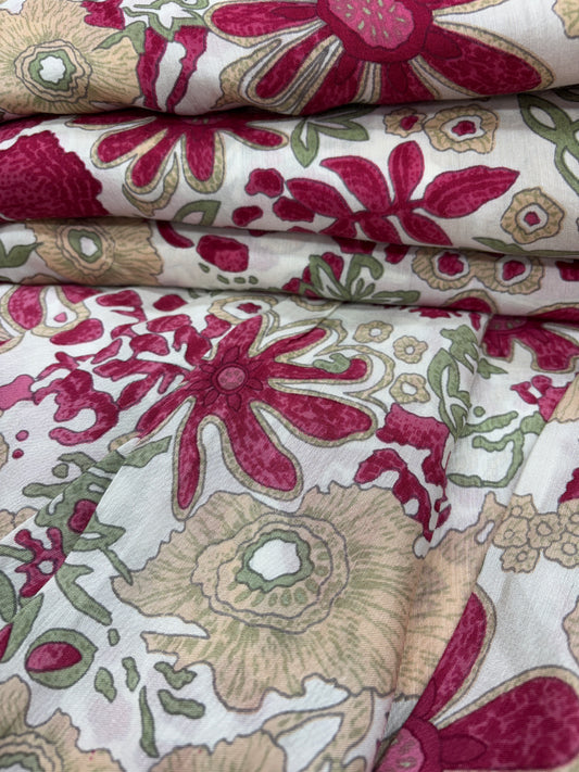 Blushed Vintage Garden (Muslin Print)