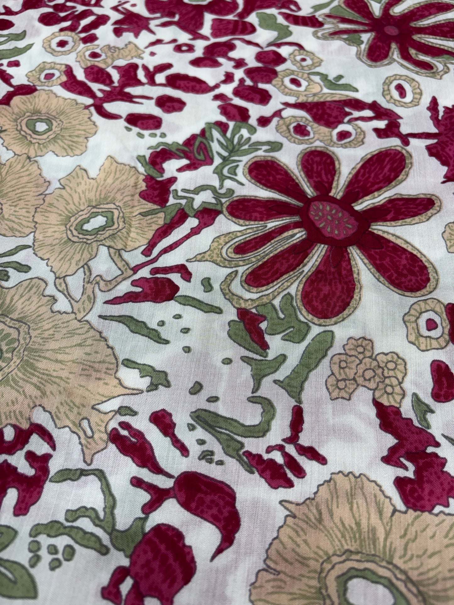 Blushed Vintage Garden (Muslin Print)