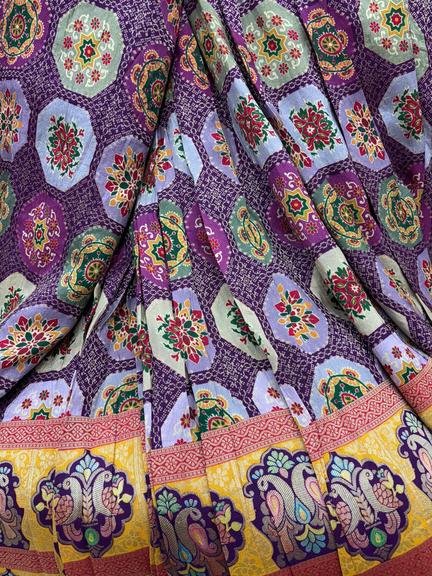 Sunlit Brocade Mosaic