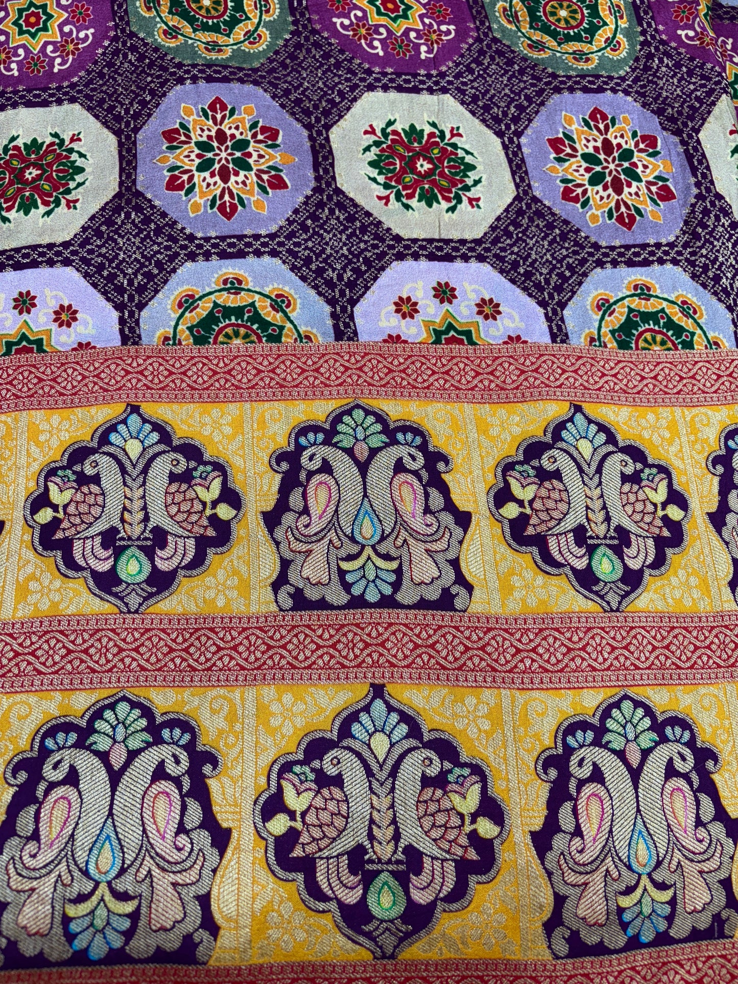 Sunlit Brocade Mosaic