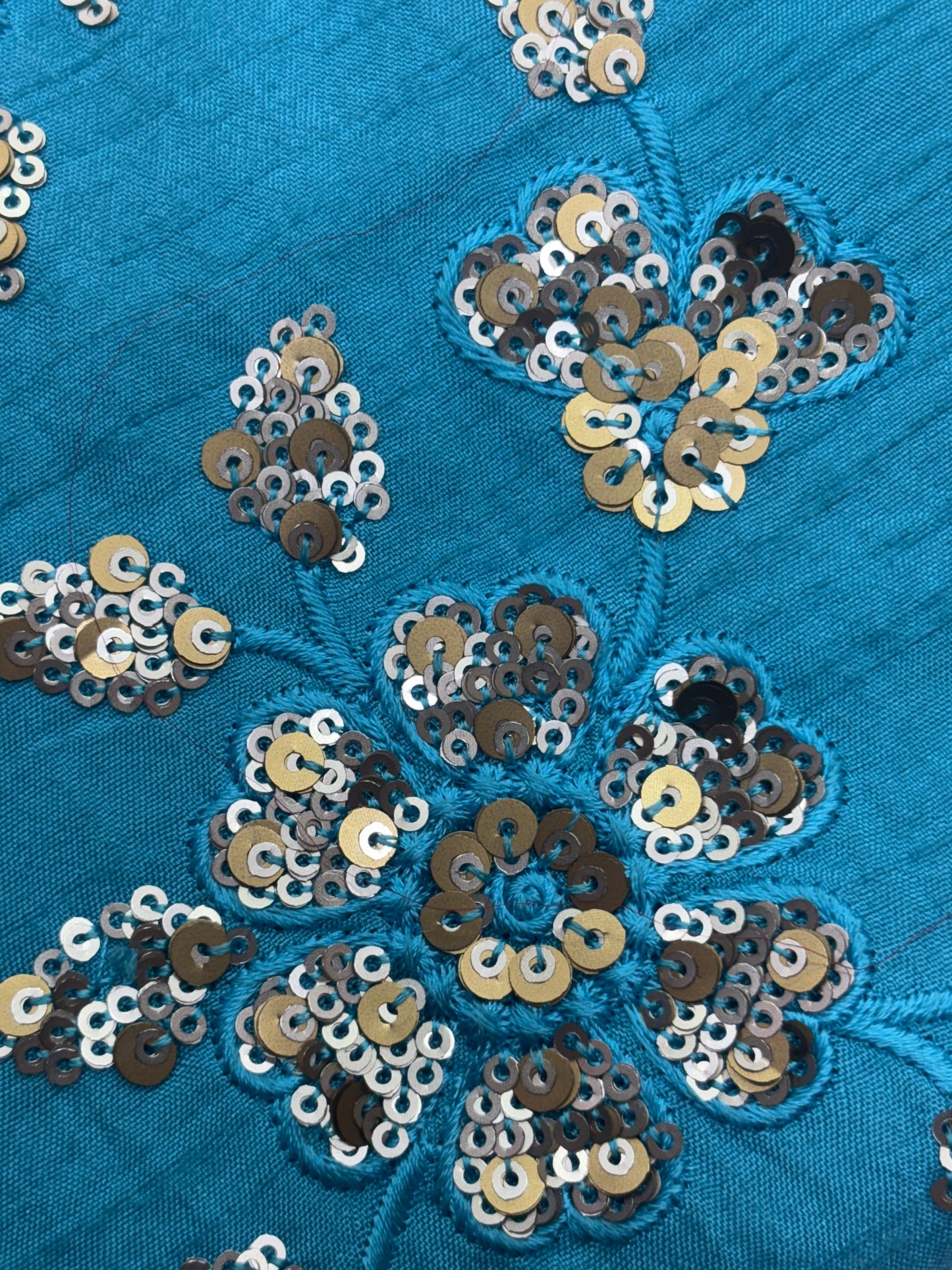 Chamak Tara (Silk with Sequence Embroidery)