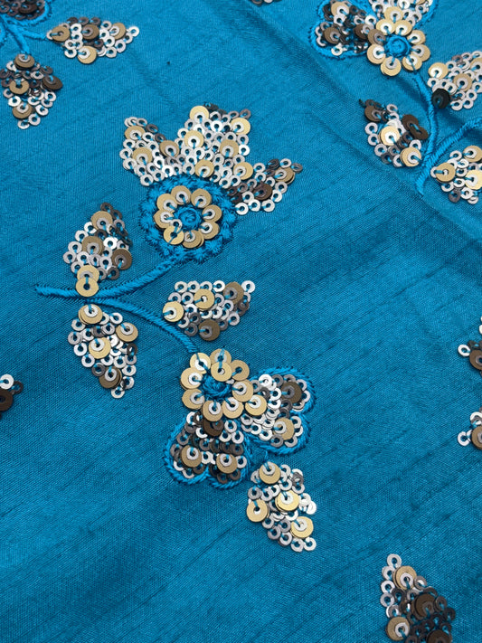 Chamak Tara (Silk with Sequence Embroidery)