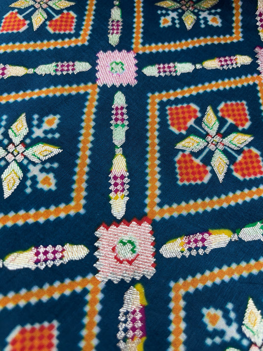 Phulkari Fusion Banarasi Weave (Banarasi Silk)