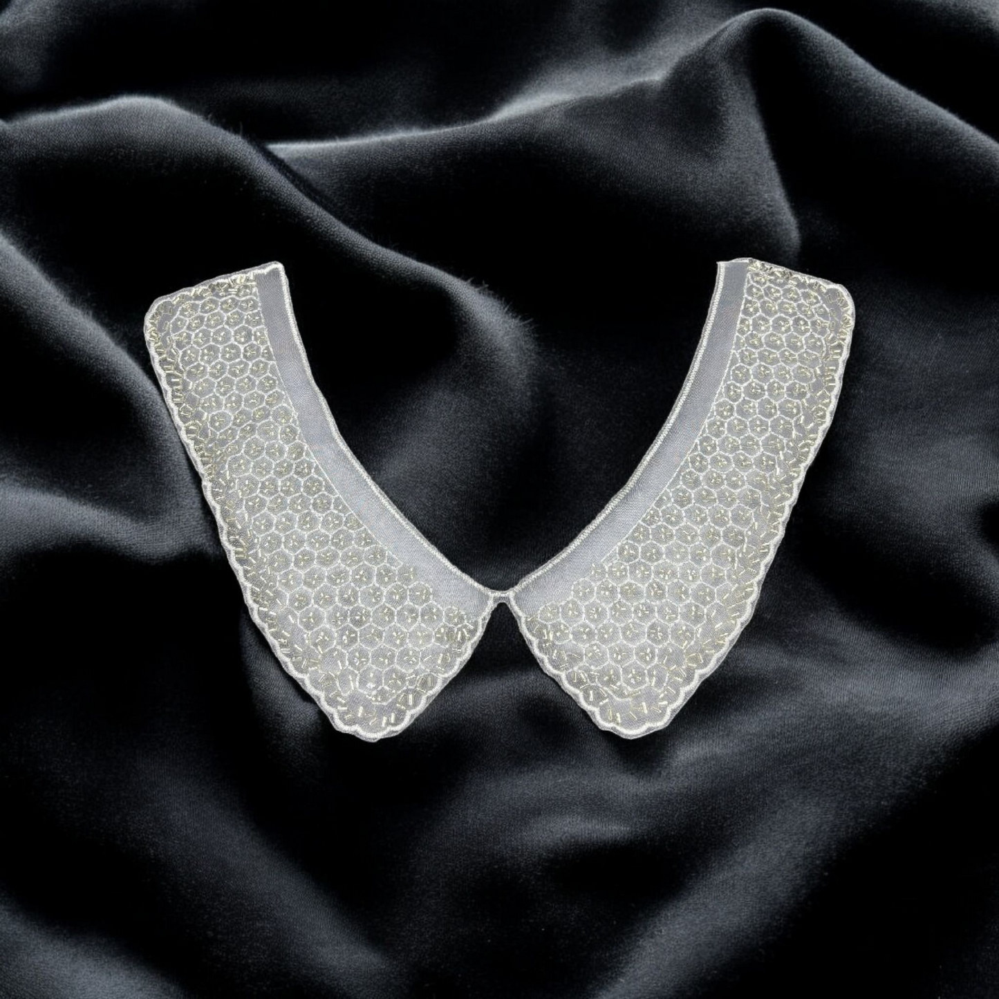 Celeste Pearl Collar Neck Design