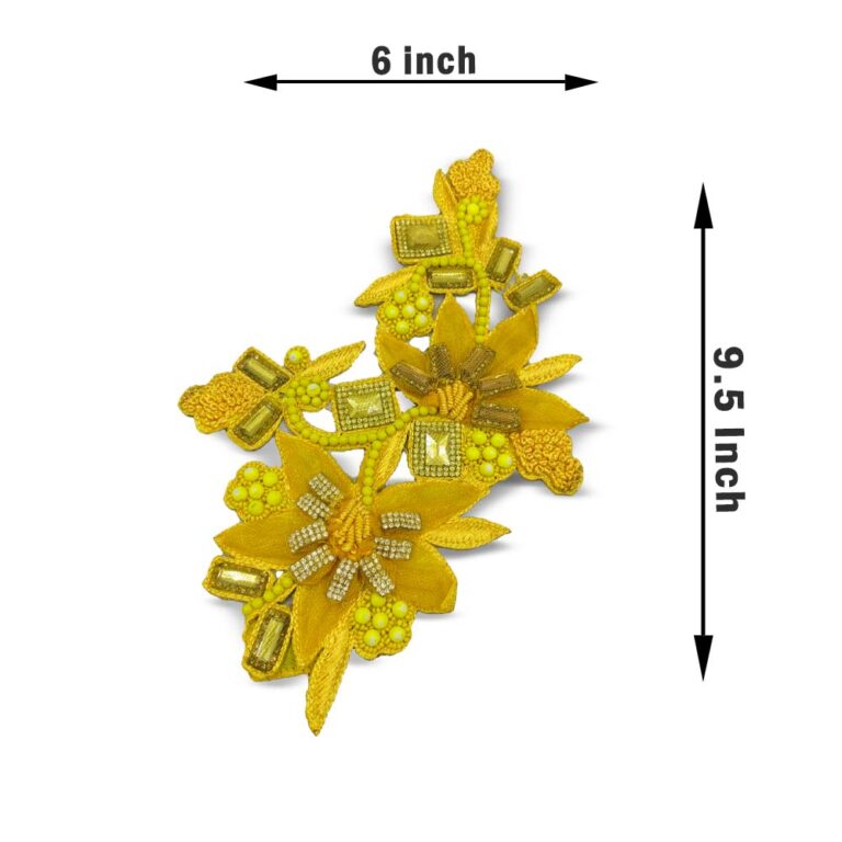 Sunburst Bloom Handcrafted Embellishment