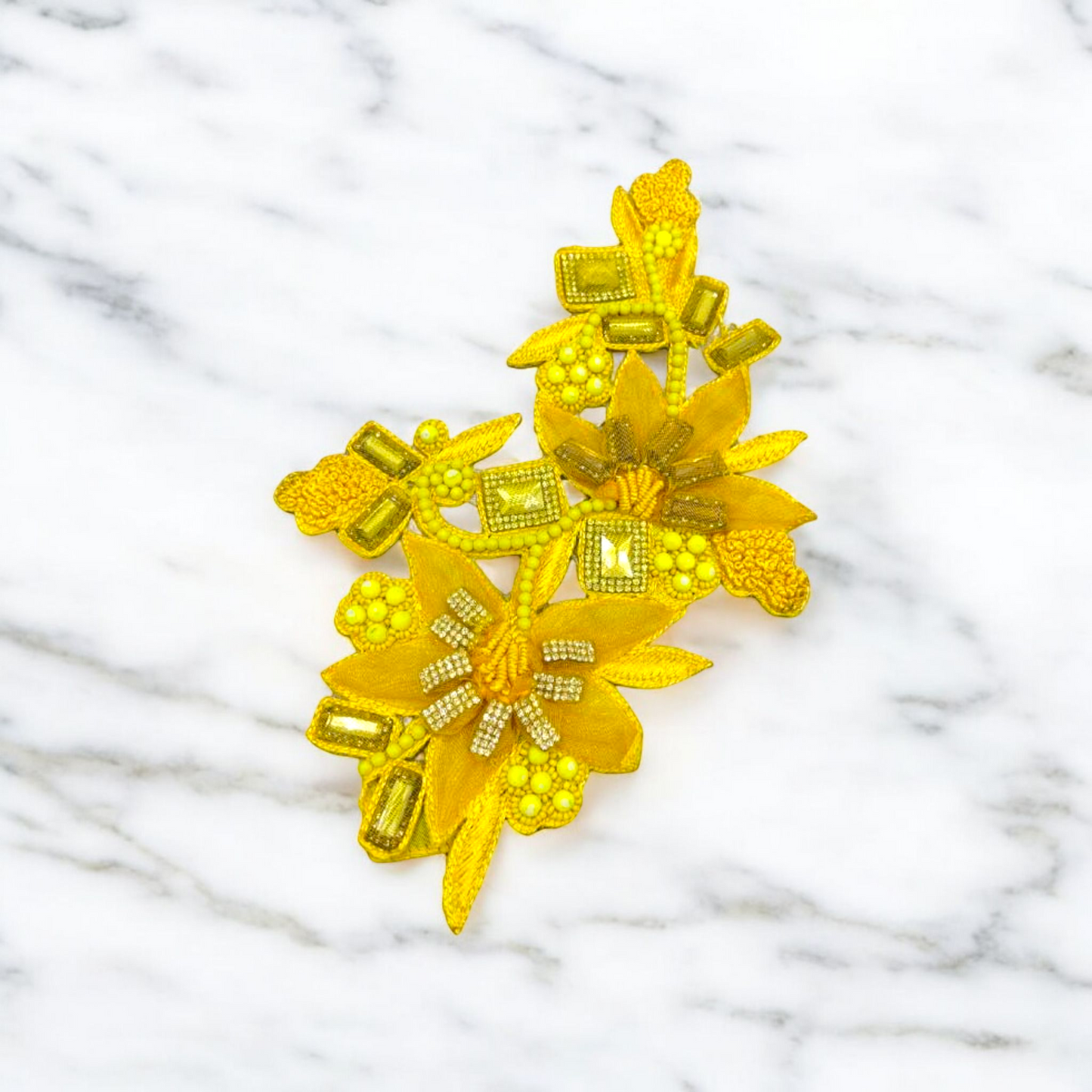 Sunburst Bloom Handcrafted Embellishment