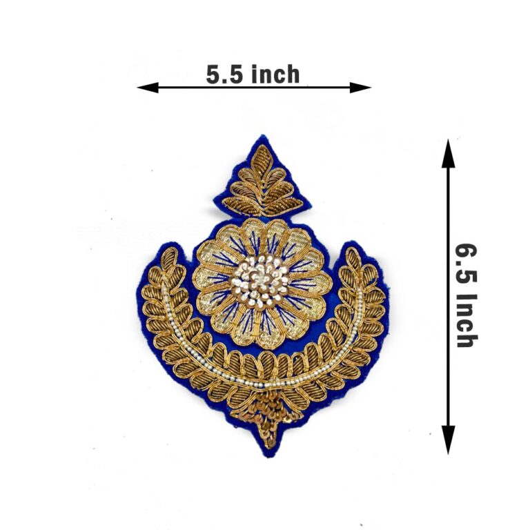 Royal Empress Laurel Patch (Blue)
