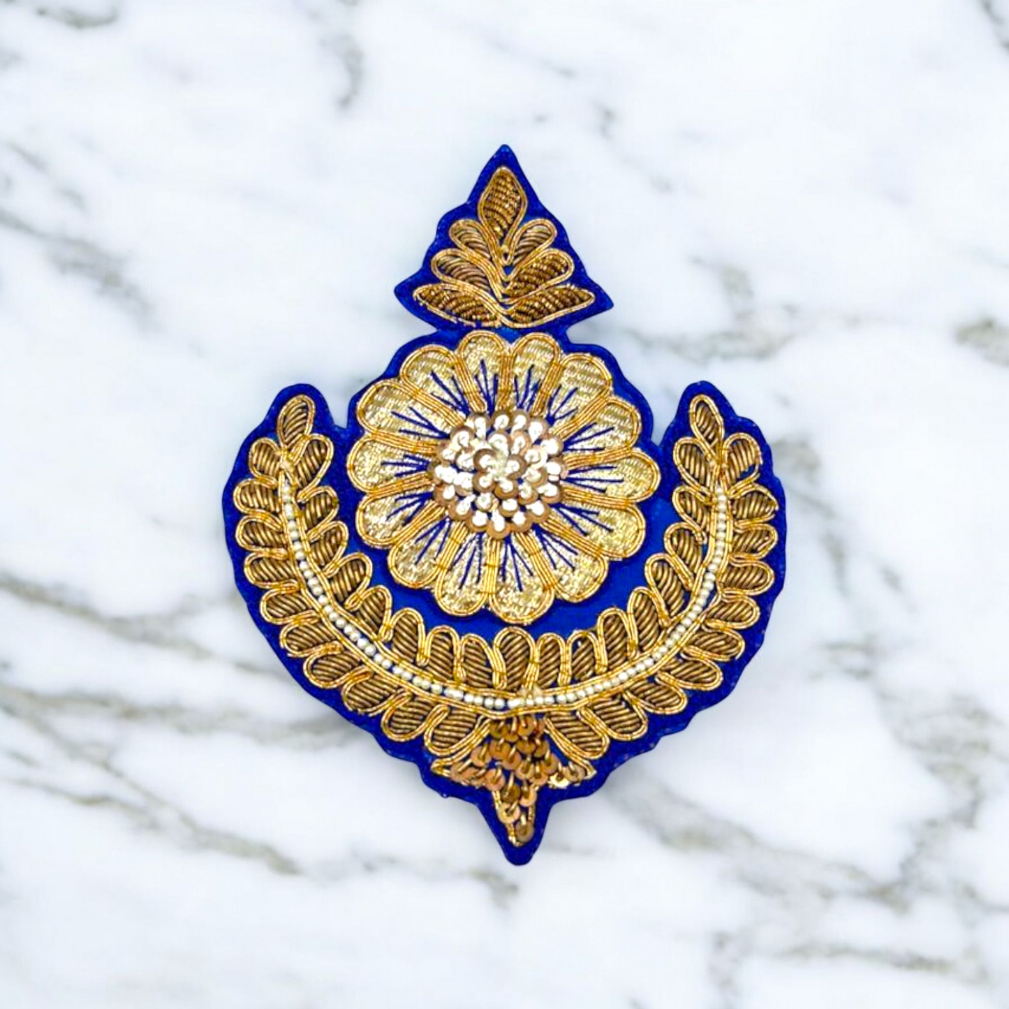 Royal Empress Laurel Patch (Blue)