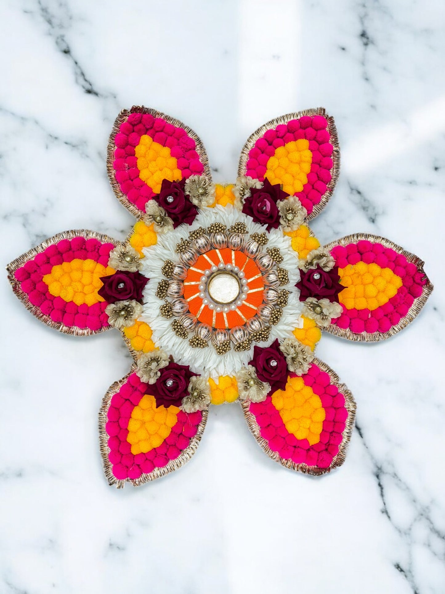 Bloom Radiance Rangoli