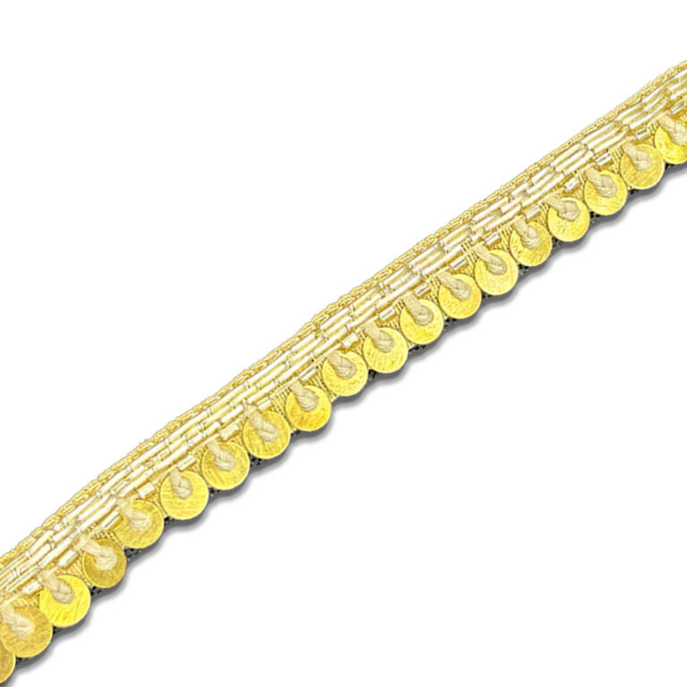 Petite Golden Sheen Border (0.5 Inch)(Comes in 9 Meters)