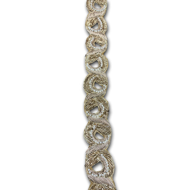 Golden Infinity Loop Border (1 Inch)