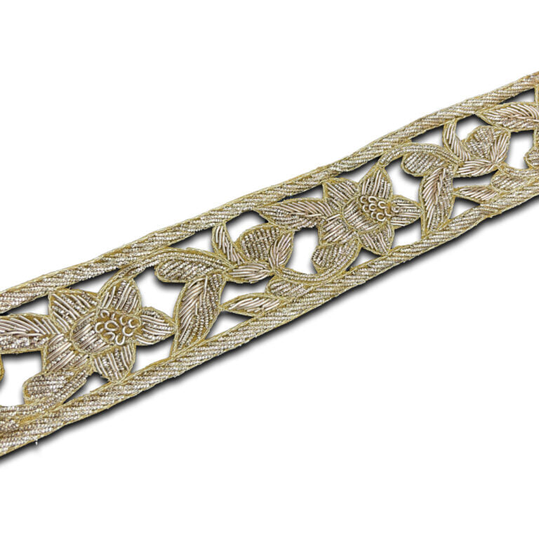 Regalia Floral Lattice Border (2 Inch)(Comes in 9 Meters)