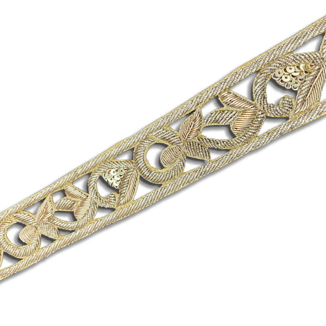 Ornate Twine Sequin Border (1.5 Inch)