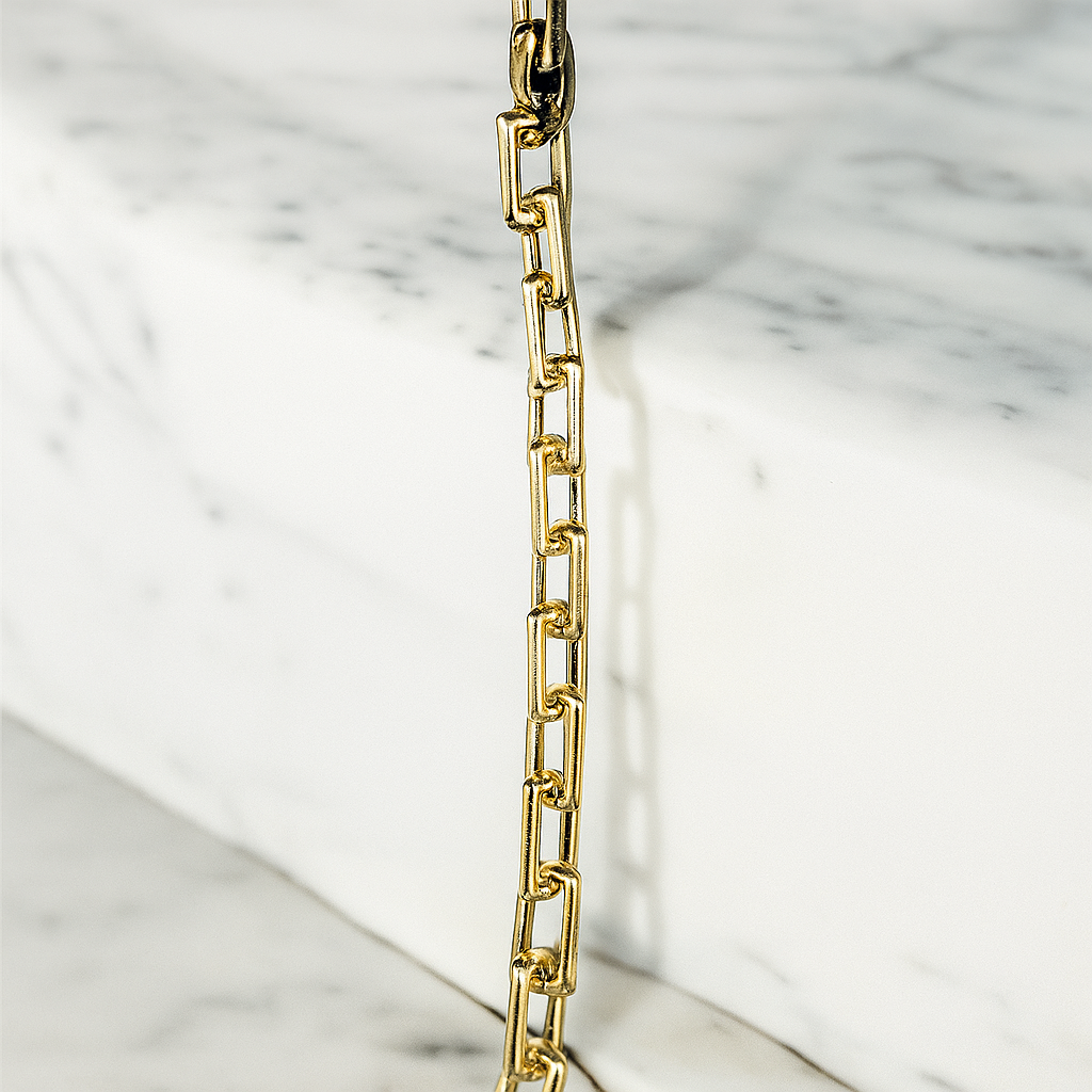 Luxe Link Geometric Chain