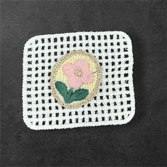 lush Blossom Mini Embroidered Patch