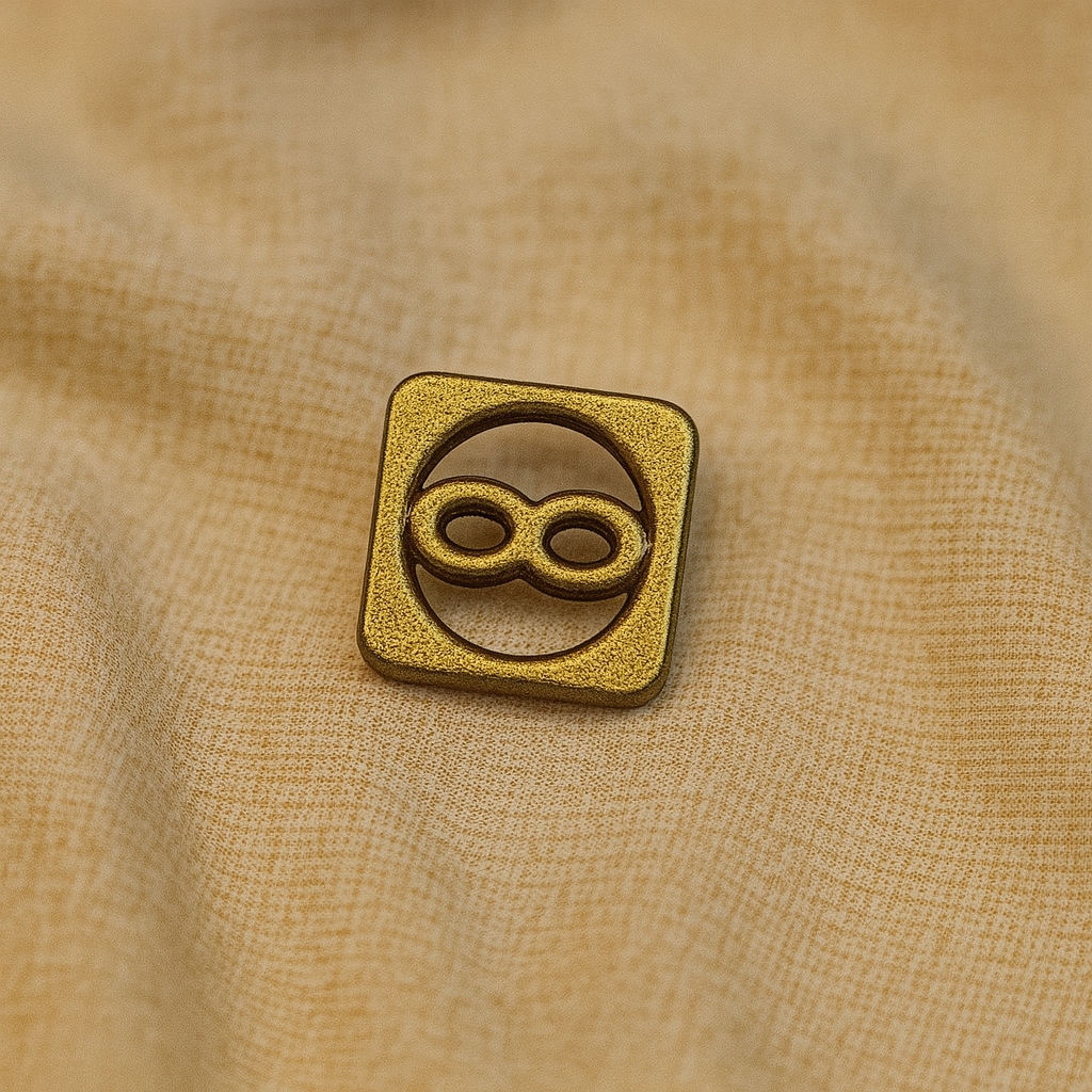 Infinity Emblem Stud
