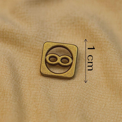 Infinity Emblem Stud
