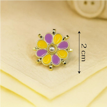 Haldi Mauve Petal Charm