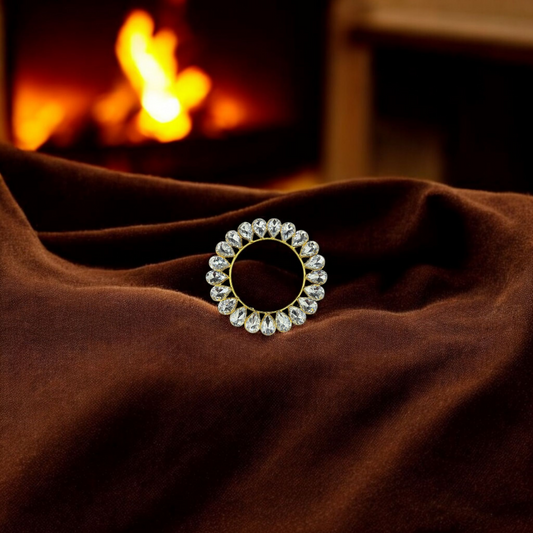 Celestial Dewdrop Brooch