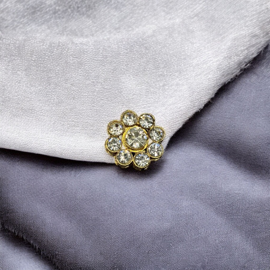 Classic Rosette Brooch