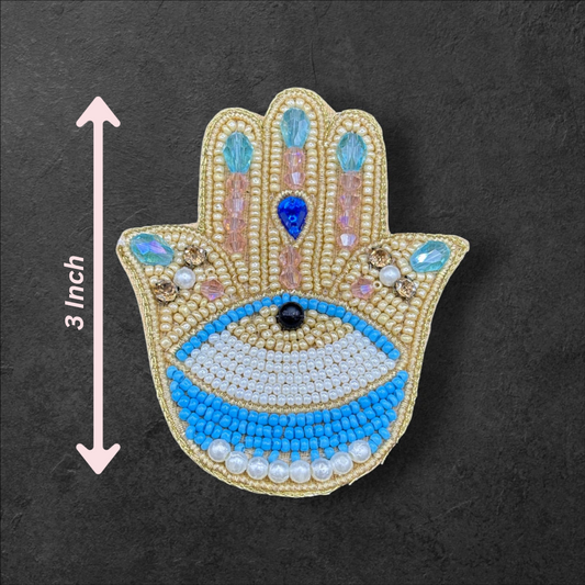 Divine Hamsa Protection Patch