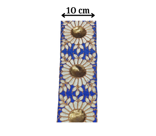 Royal Bloom Sequin Lace (Comes in 9 Meters)